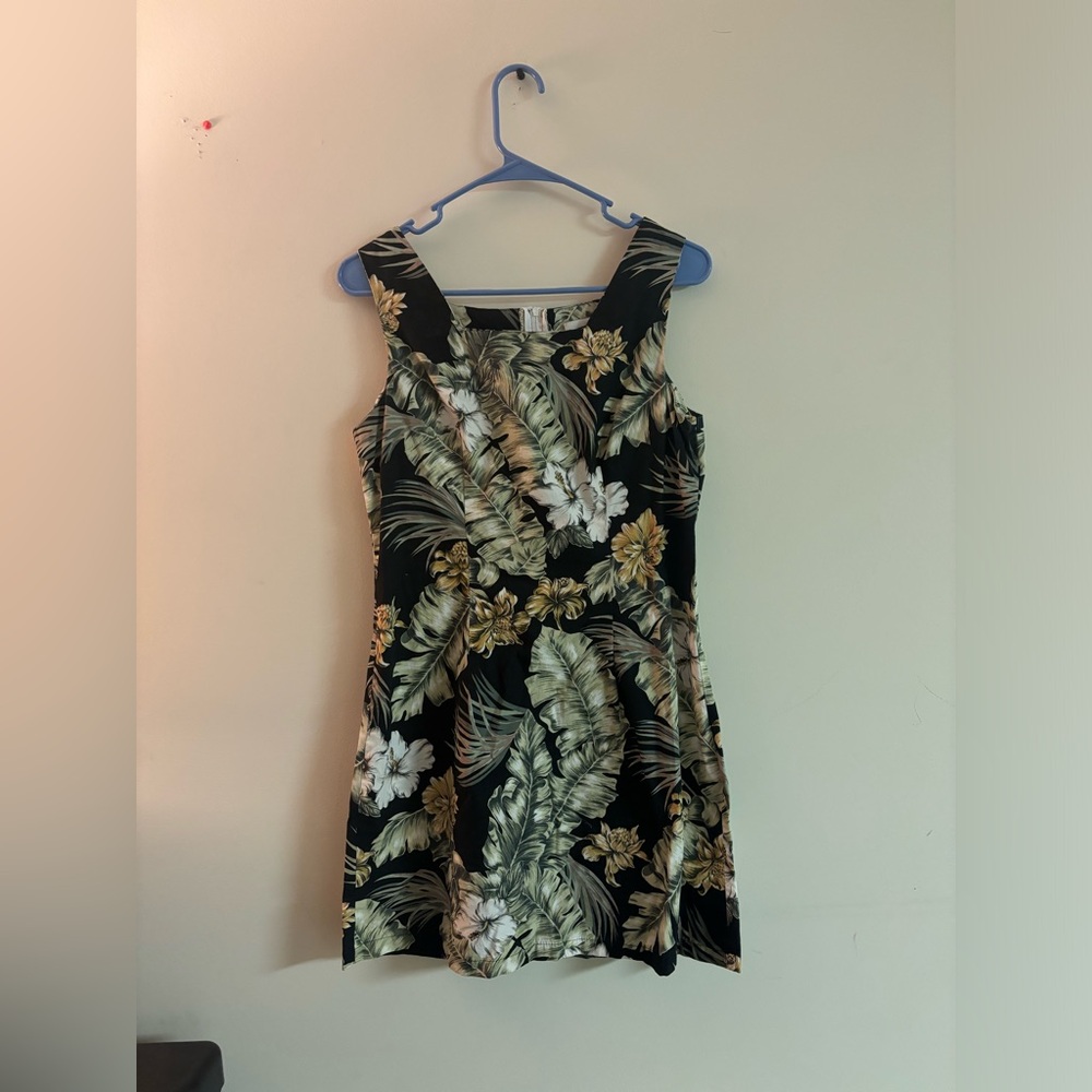 Vintage Pacific Legend Hawaiian Floral Dress | Made in Hawaii | Medium